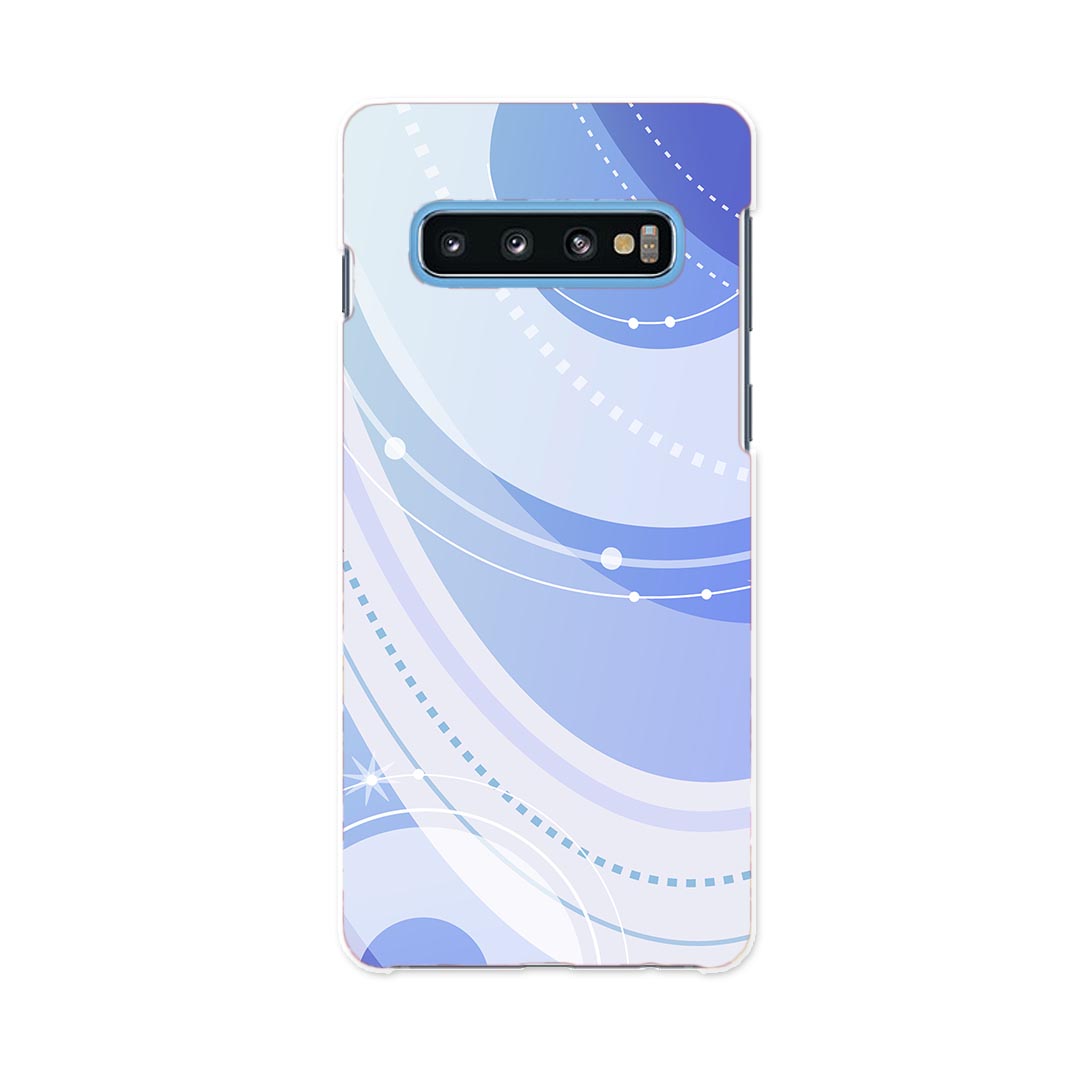 SC-04L Galaxy S10+ ギャラクシー エステンプラス docomo ドコモ sc04l スマホ カバー ケース スマホケース スマホカバー PC ハードケース 001776 シンプル　模様　青