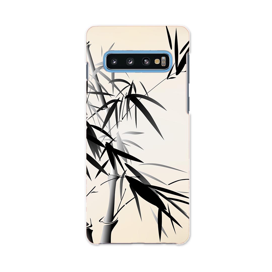SCV42 Galaxy S10+ ギャラクシー エステンプラス au エーユー scv42 スマホ カバー ケース スマホケース スマホカバー PC ハードケース 005391 和風 和柄 竹