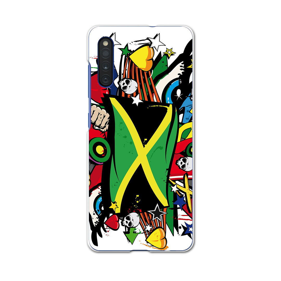 Galaxy A41 SC-41A ギャラクシー sc41a docomo ドコモ スマホカバー カバー ケース pc ハードケース 000270 ジャマイカ　レゲエ　HIPHOP