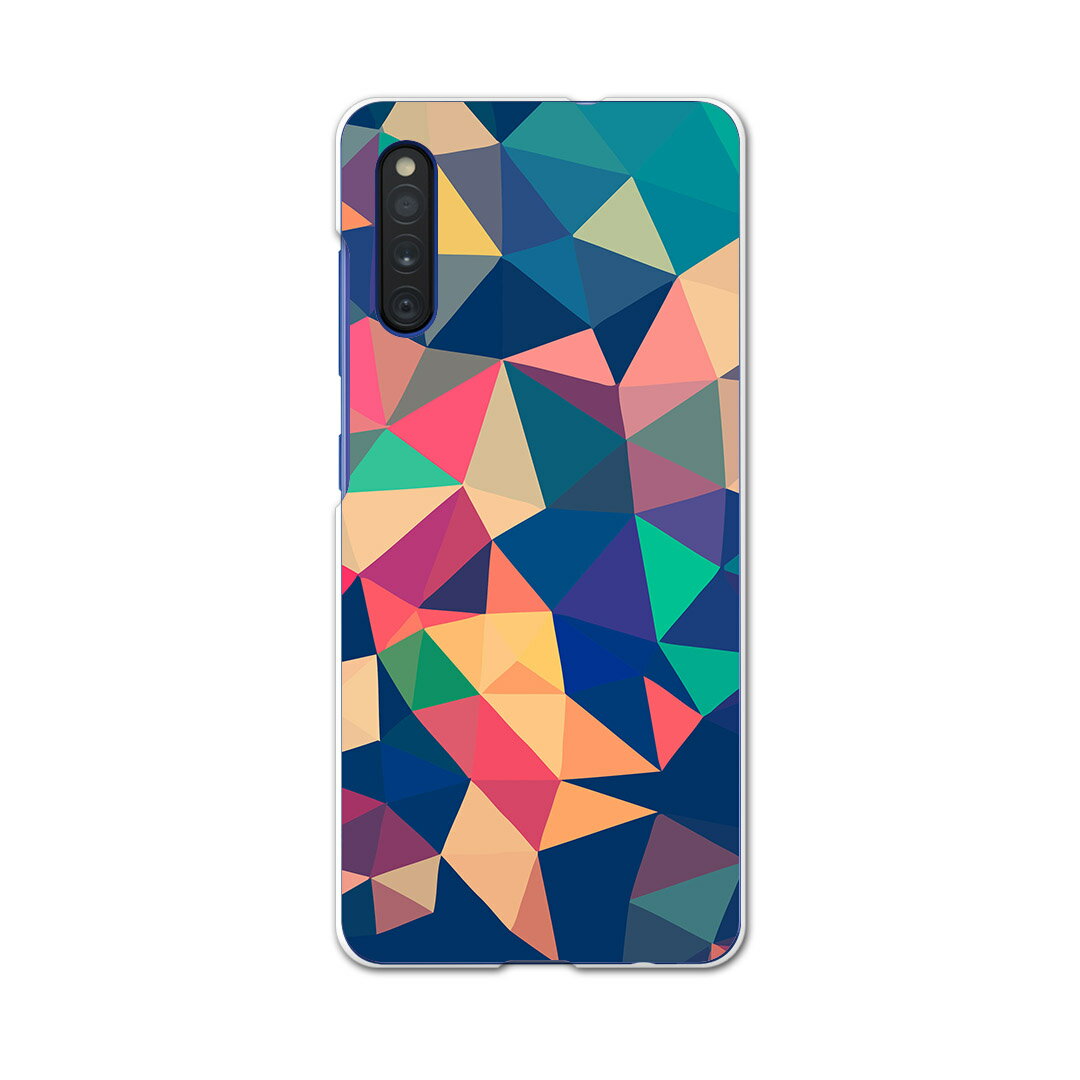 Galaxy A41 SC-41A ギャラクシー sc41a docomo ドコモ スマホカバー カバー ケース pc ハードケース 006969 カラフル　模様