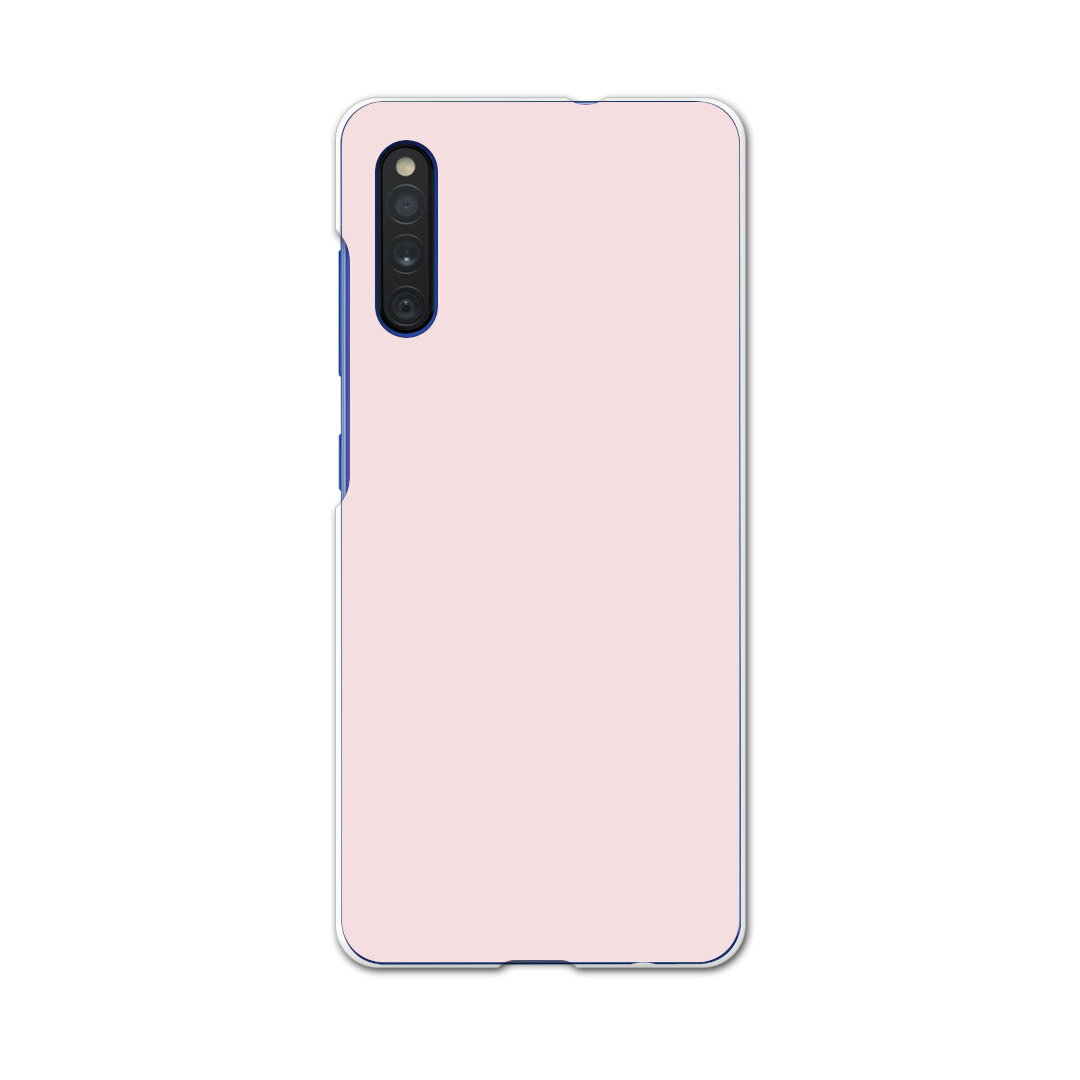 Galaxy A41 SC-41A ギャラクシー sc41a docomo ドコモ スマホカバー カバー ケース pc ハードケース 008951 シンプル　無地　ピンク