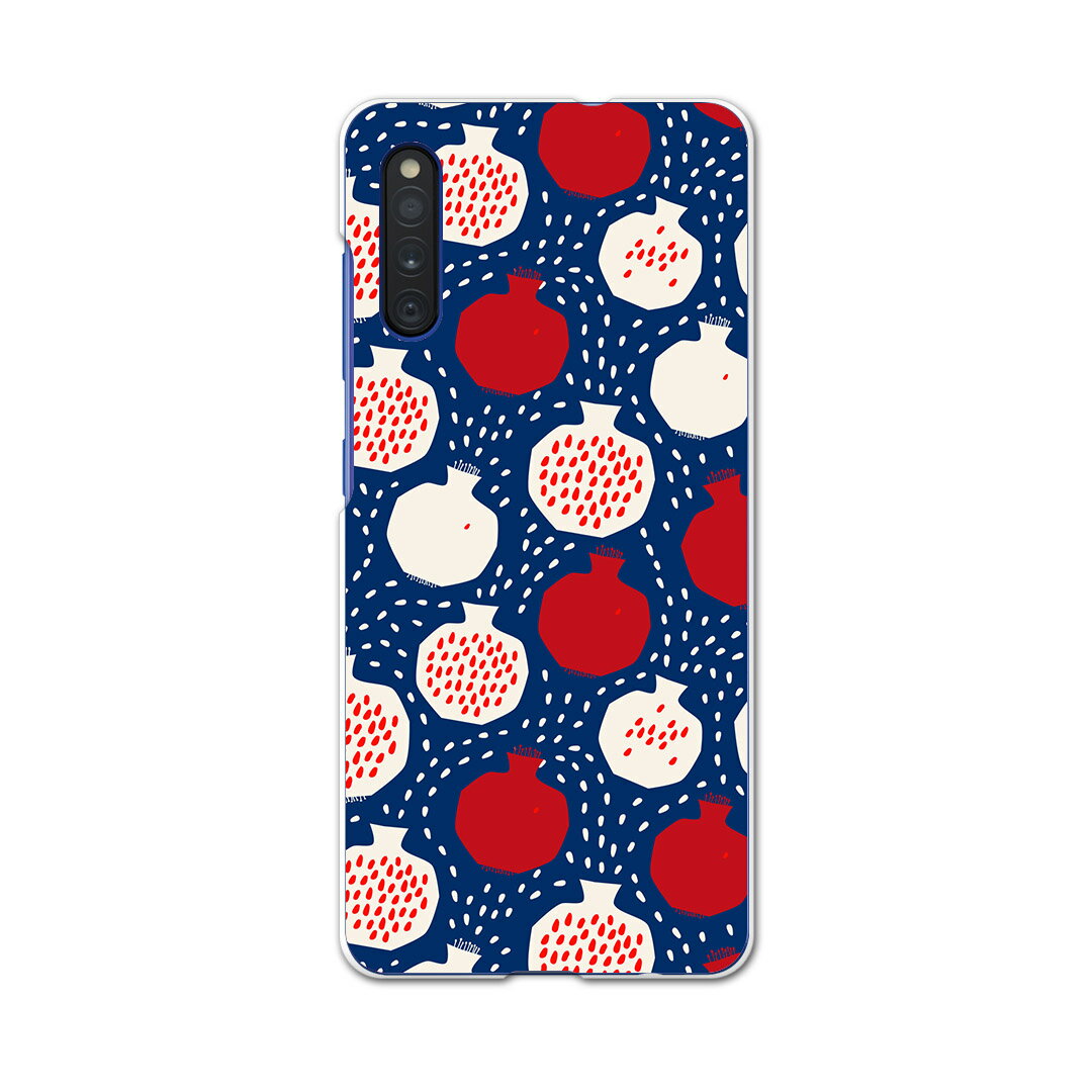 Galaxy A41 SC-41A ギャラクシー sc41a docomo ドコモ スマホカバー カバー ケース pc ハードケース 010657 和柄　赤　白