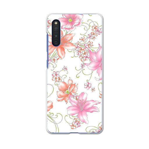 Galaxy A41 SCV48 ギャラクシー scv48 au エーユー スマホ カバー ケース スマホケース スマホカバー PC ハードケース 011900 花柄 ピンク おしゃれ Galaxy A41 SCV48 ギャラクシー scv48 au エーユー スマホ カバー ケース スマホケース スマホカバー PC ハードケース 011900 花柄 ピンク おしゃれ