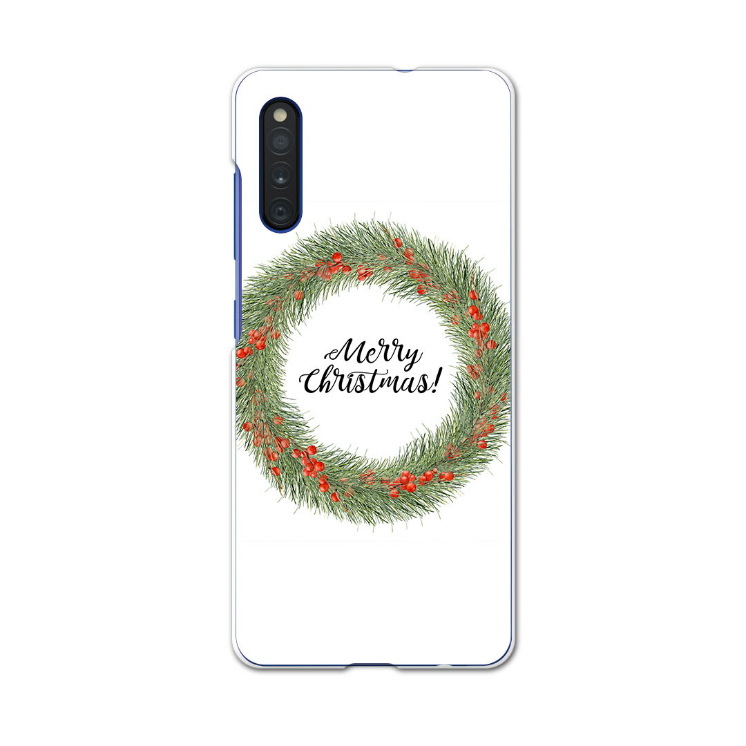 Rakuten - Galaxy A41 SCV48 ギャラクシー scv48 au エーユー スマホ カバー ケース スマホケース スマホカバー PC ハードケース 016392 クリスマス　リース