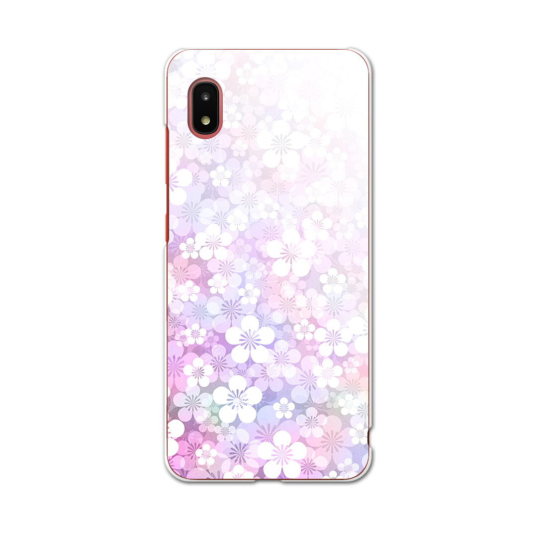 Galaxy A21 SC-42A 専用ハードケース igcase sc42a スマホカバー カバー ケース pc ハードケース 005687 フラワー 花　フラワー　和風　和柄