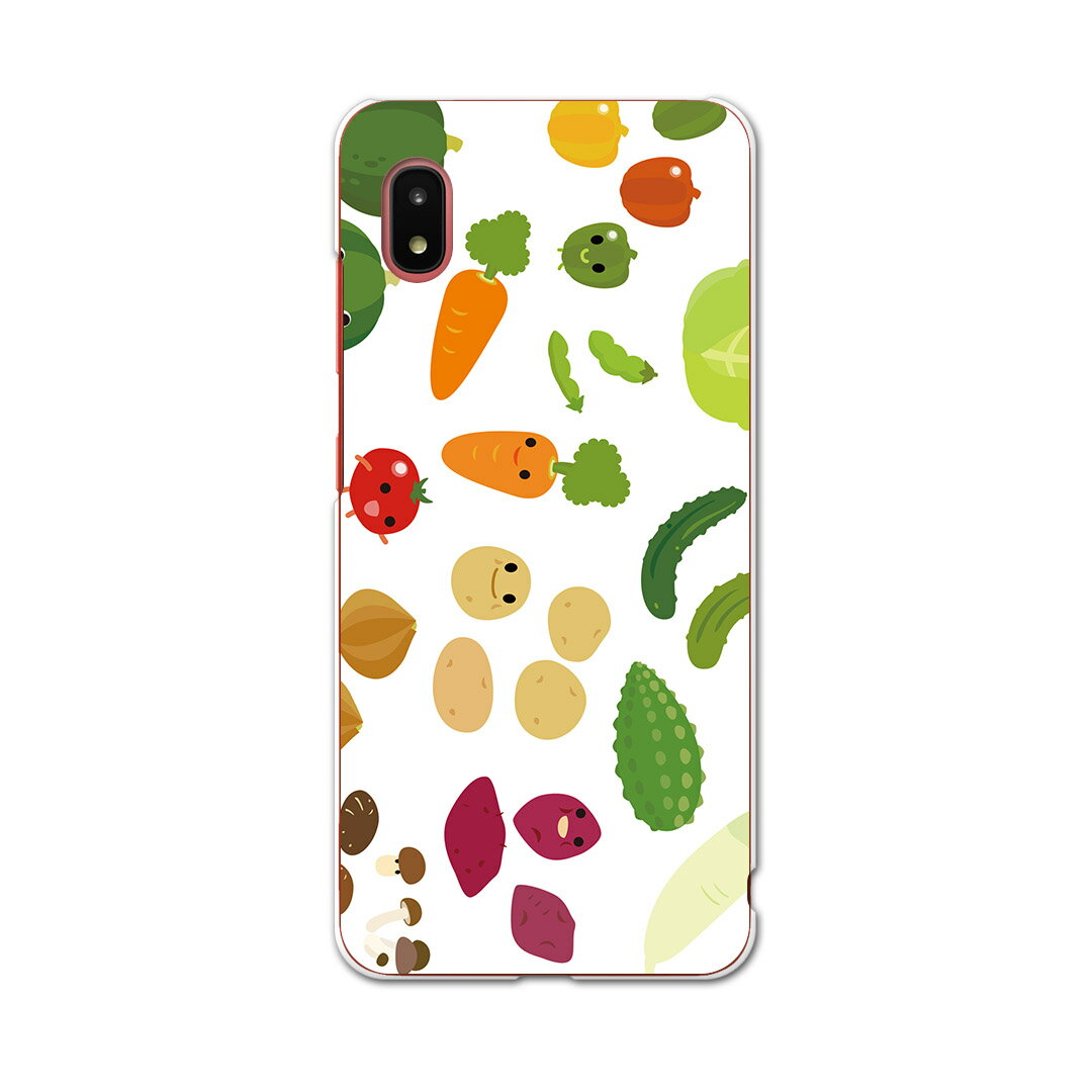 Galaxy A21 SC-42A 専用ハードケース igcase sc42a スマホカバー カバー ケース pc ハードケース 009272 キャラクター　食べ物