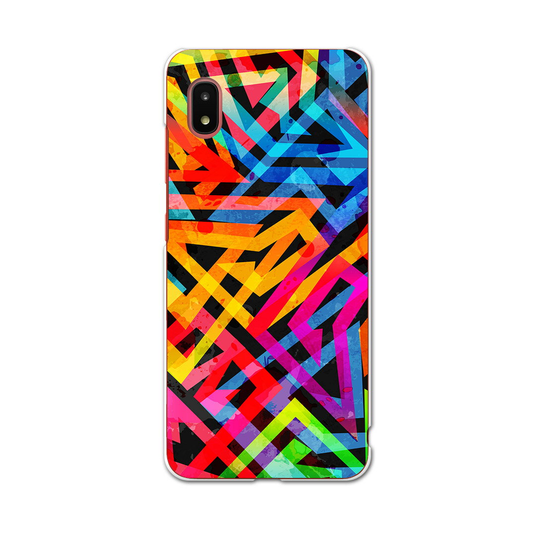 Galaxy A21 SC-42A 専用ハードケース igcase sc42a スマホカバー カバー ケース pc ハードケース 010434 模様　カラフル　派手のサムネイル