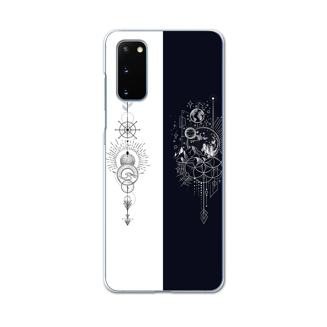 Rakuten - SCG01 Galaxy S20 5G ギャラクシー エストゥエンティ ファイブジー scg01 エーユー au スマホ カバー ケース スマホケース スマホカバー PC ハードケース 016042 地球　宇宙　空