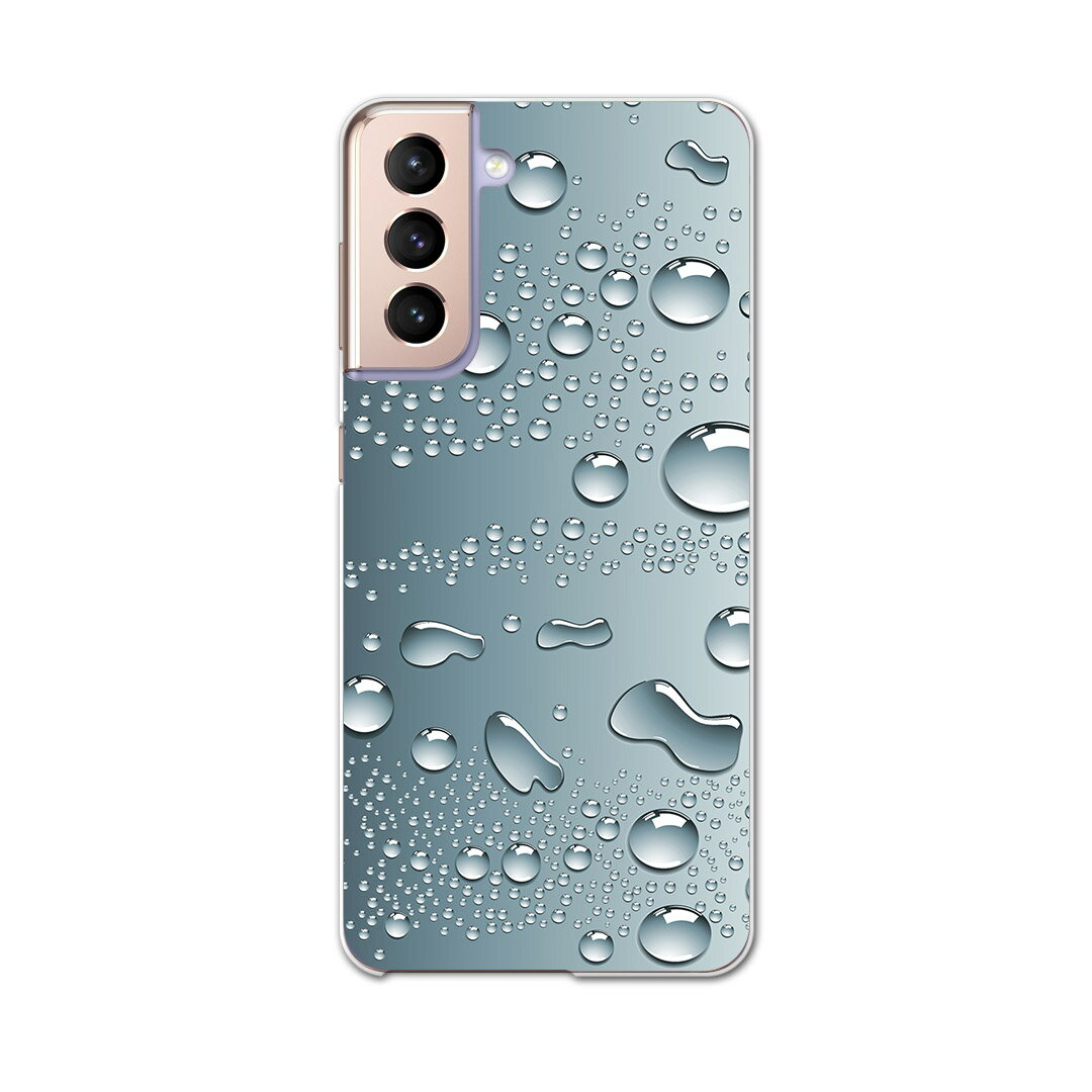 樂天商城 - Galaxy S21 5G SC-51B ギャラクシー サムスン docomo ドコモスマホ カバー ケース スマホケース スマホカバー PC ハードケース 001742 水玉　水滴