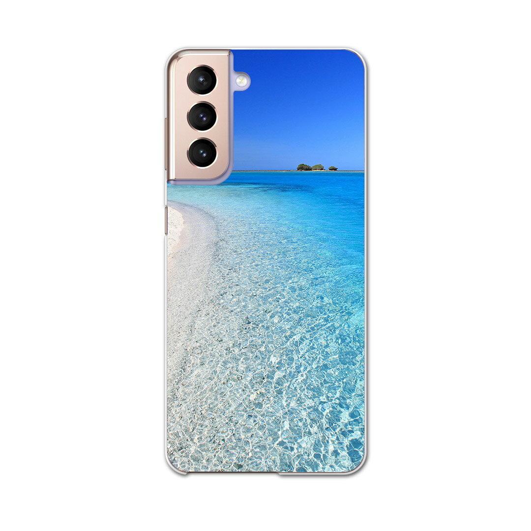Rakuten - Galaxy S21 5G SCG09 ギャラクシー サムスン au エーユー スマホ カバー ケース スマホケース スマホカバー PC ハードケース 002778 夏　海　写真