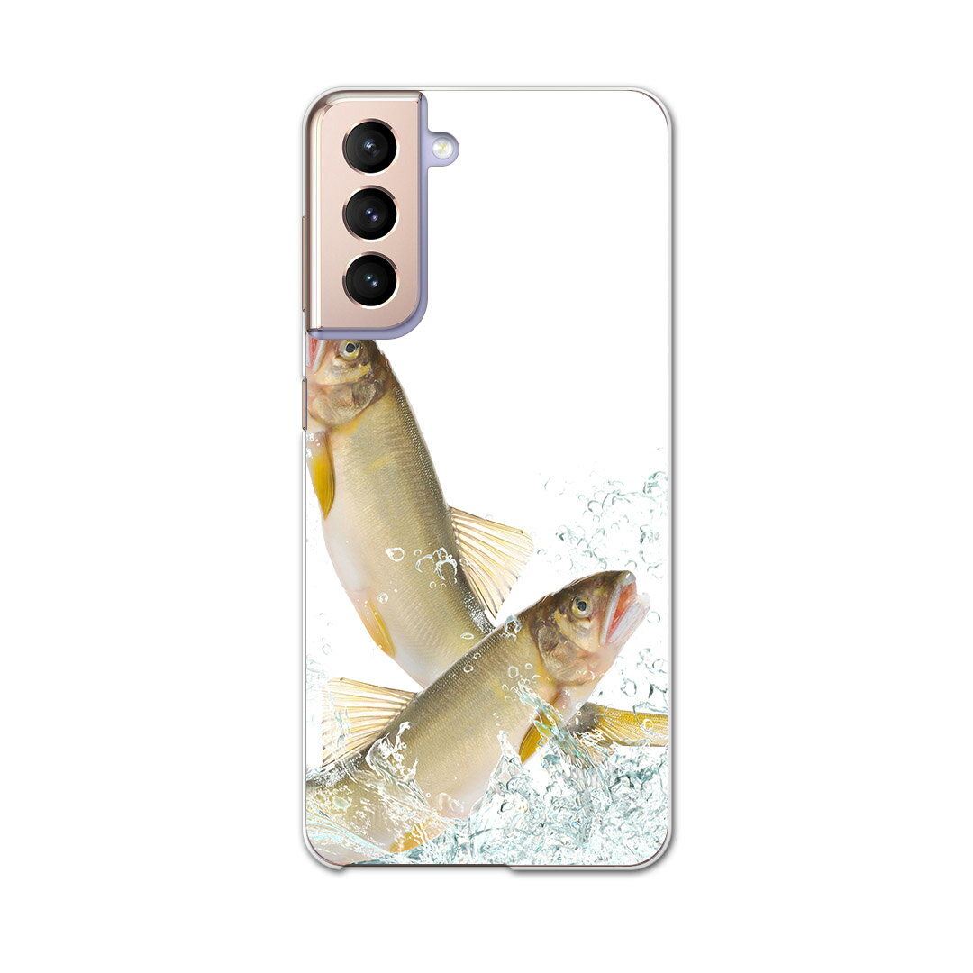 Galaxy S21 5G SC-51B ギャラクシー サムスン docomo ドコモスマホ カバー ケース スマホケース スマホカバー PC ハードケース 007741 魚　さかな　水　みず