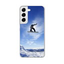 Galaxy S22 専用ハードケース SC-51C / SCG13 共通対応 sc51c igcase スマホカバー カバー ケース pc ハードケース 001174 スノーボード 雪 スポーツ