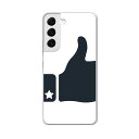 Galaxy S22 専用ハードケース SC-51C / SCG13 共通対応 sc51c igcase スマホカバー カバー ケース pc ハードケース 009629 モノクロ シンプル 星(2)