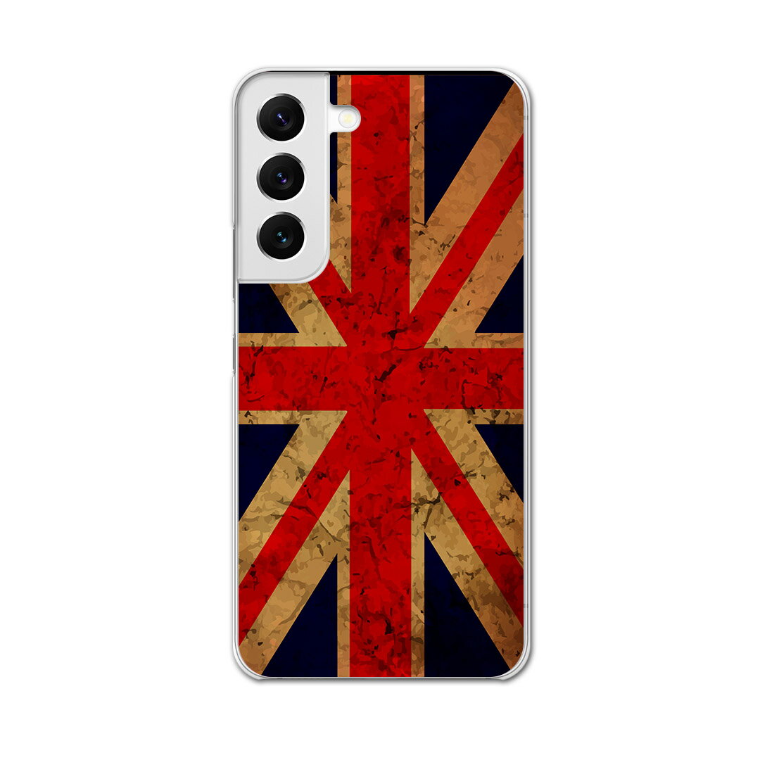 Galaxy S22 専用ハードケース SC-51C / SCG13 共通対応 sc51c igcase スマホカバー カバー ケース pc ハードケース 012778 ユニオンジャック イギリス レトロ