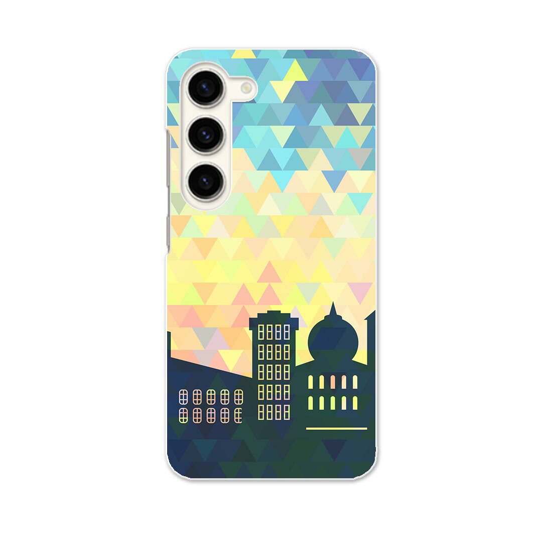 Rakuten - Galaxy S23 SC-51D SCG19 専用ハードケース SC-51D / SCG19 共通対応 sc51d igcase スマホカバー カバー ケース pc ハードケース 009665 風景　景色　イラスト