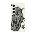 Galaxy S23 SC-51D SCG19 専用ハードケース SC-51D / SCG19 共通対応 sc51d igcase スマホカバー カバー ケース pc ハードケース 014307 アメリカ 地図 外国(2)
