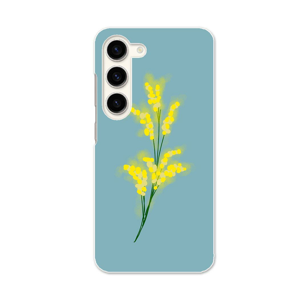 Galaxy S23 SC-51D SCG19 専用ハードケース SC-51D / SCG19 共通対応 sc51d igcase スマホカバー カバー ケース pc ハードケース 016280 植物　草