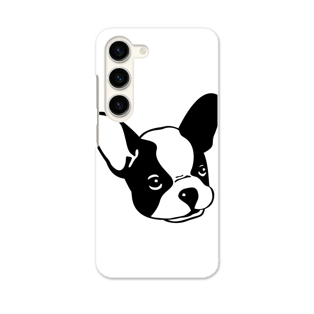 Mobile Phone - Galaxy S23 SC-51D SCG19 専用ハードケース SC-51D / SCG19 共通対応 sc51d igcase スマホカバー カバー ケース pc ハードケース 016444 犬　イラスト　動物