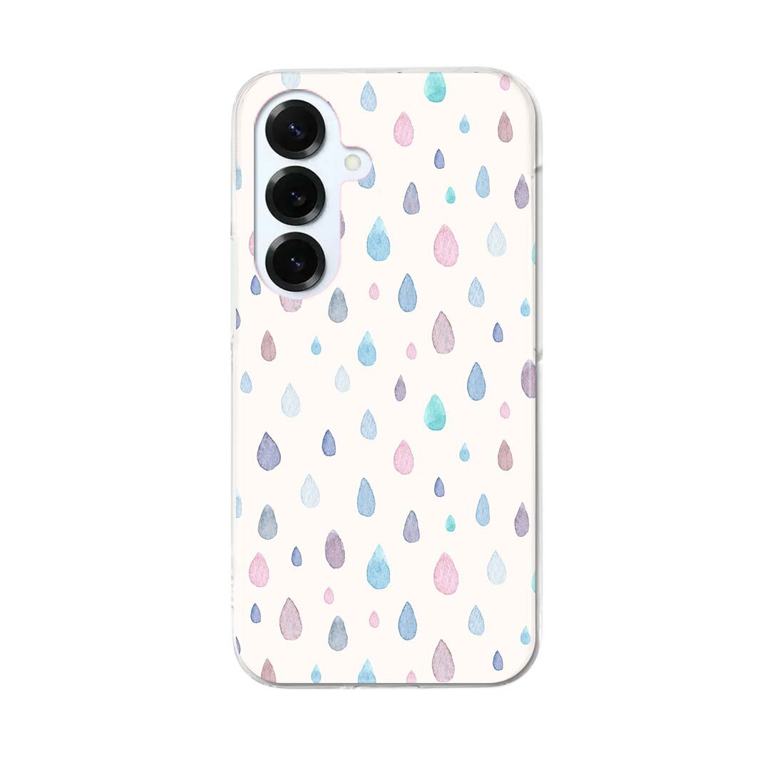 Galaxy S25 用 SC-51F / SCG31 (SM-S931) 共通対応 ハードケース sc51f ケース カバー ハードケース 020821 梅雨 rainy season
