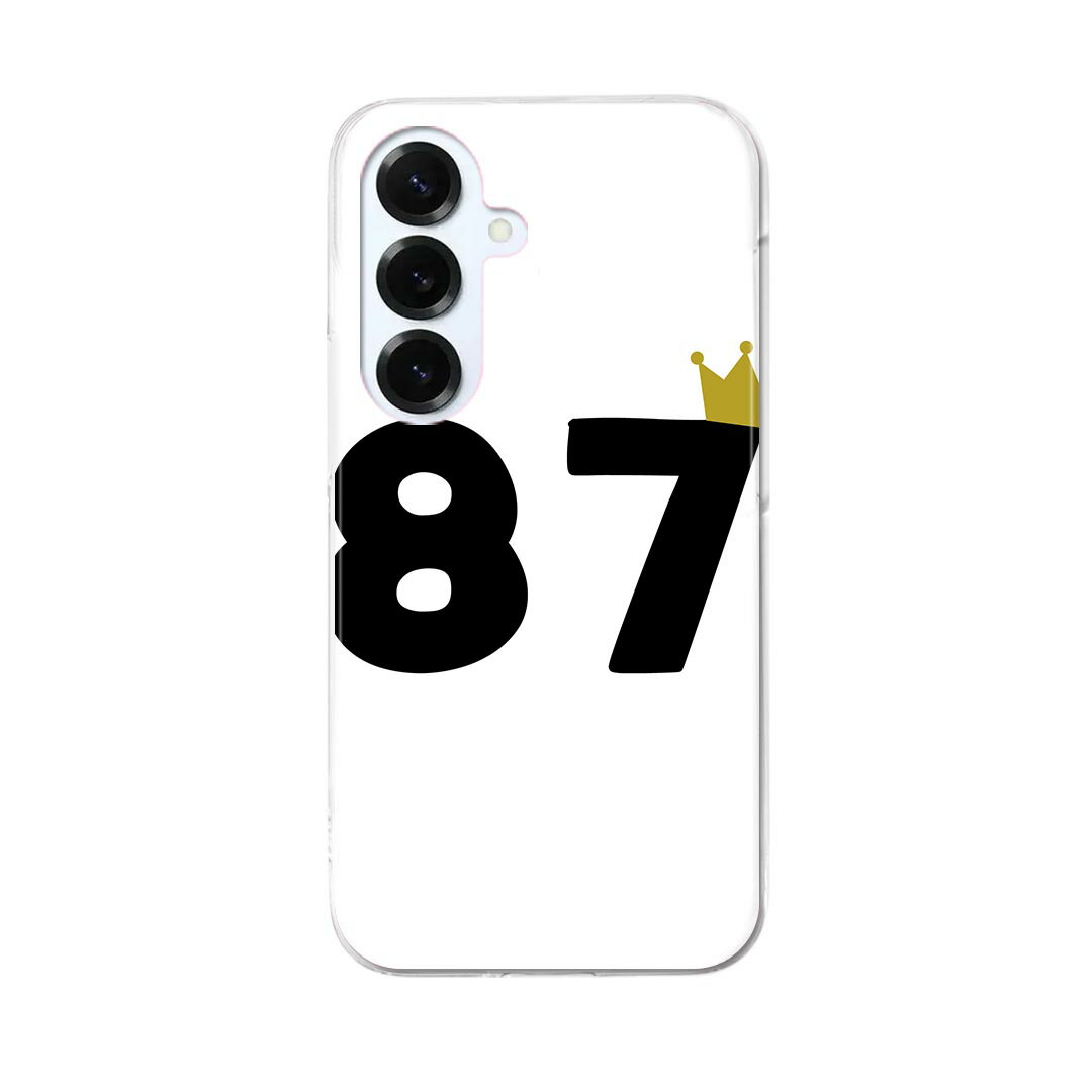 Galaxy S25 用 SC-51F / SCG31 (SM-S931) 共通対応 ハードケース sc51f ケース カバー ハードケース 032018 誕生日 記念日 87 歳