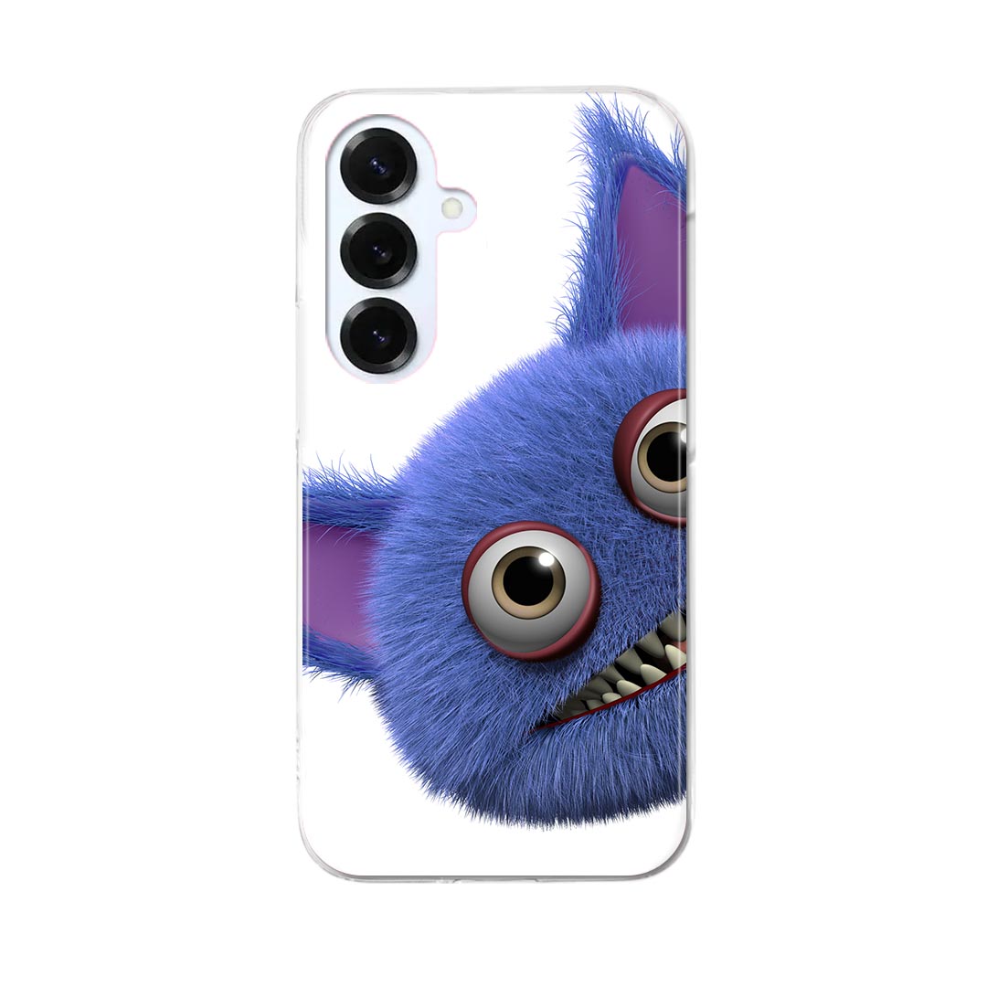 Galaxy S25 用 SC-51F / SCG31 (SM-S931) 共通対応 ハードケース sc51f ケース カバー ハードケース 005190 モンスター 青 キャラクター