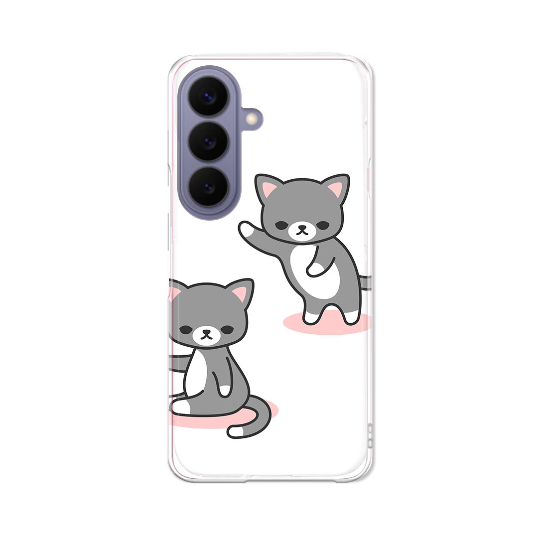 乐天商城 - Galaxy S26 用 スマホケース SC-51G / SCG36 共通対応 sc51g ケース カバー ハードケース 004540 猫　キャラクター　シンプル