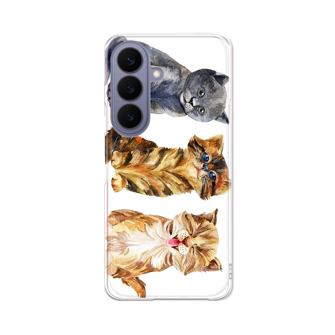 Mobile Phone Cases - Galaxy S26 用 スマホケース SC-51G / SCG36 共通対応 sc51g ケース カバー ハードケース 014023 猫　動物　アニマル