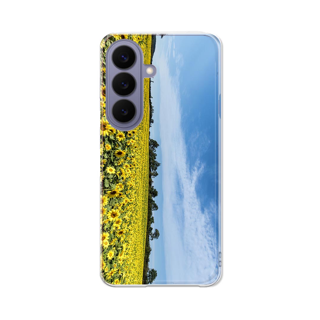 Rakuten - Galaxy S26 用 スマホケース SC-51G / SCG36 共通対応 sc51g ケース カバー ハードケース 015740 ひまわり　花　景色　写真
