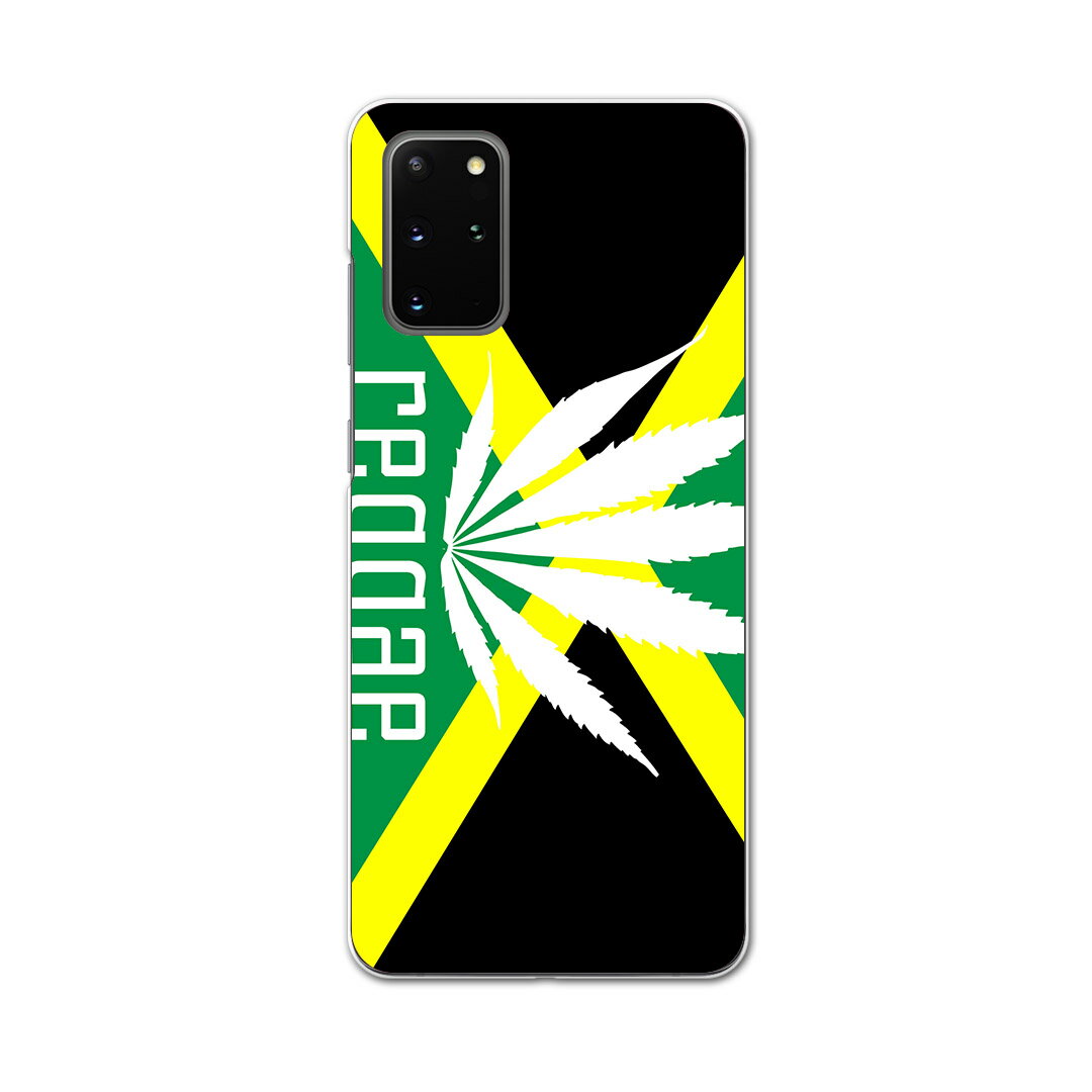 igcase Galaxy S20+ 5G SC-52A 専用ハードケース sc52a docomo ドコモ スマホカバー カバー ケース pc ハードケース 011830 レゲエ　音楽　植物