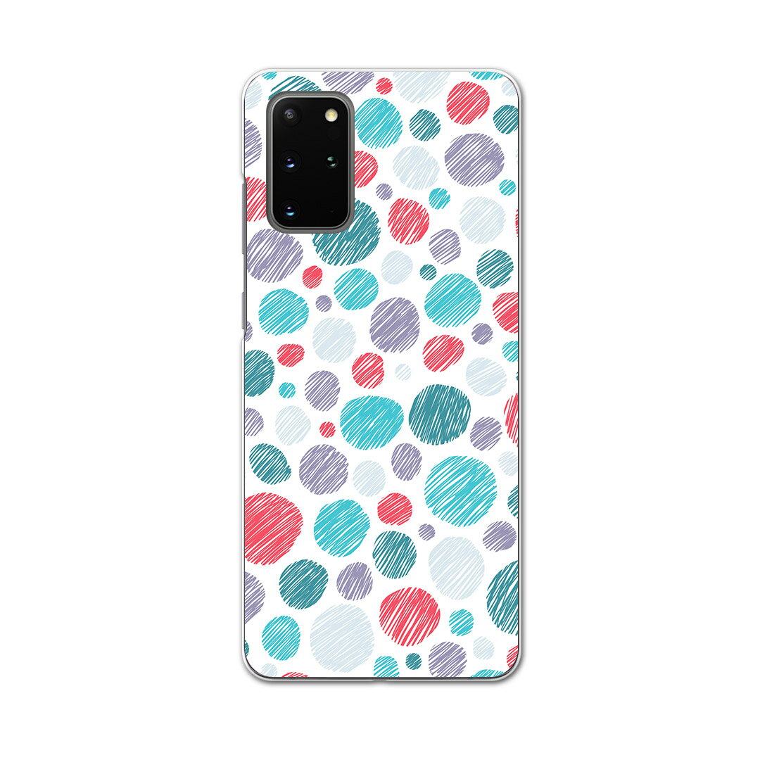 乐天商城 - igcase Galaxy S20+ 5G SC-52A 専用ハードケース sc52a docomo ドコモ スマホカバー カバー ケース pc ハードケース 012802 水玉　ドット