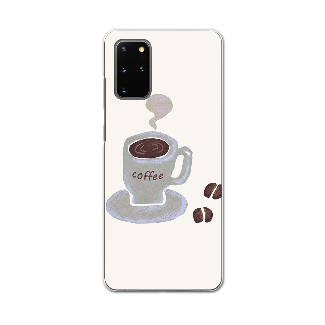 乐天商城 - igcase Galaxy S20+ 5G SC-52A 専用ハードケース sc52a docomo ドコモ スマホカバー カバー ケース pc ハードケース 014433 コーヒー　カフェ