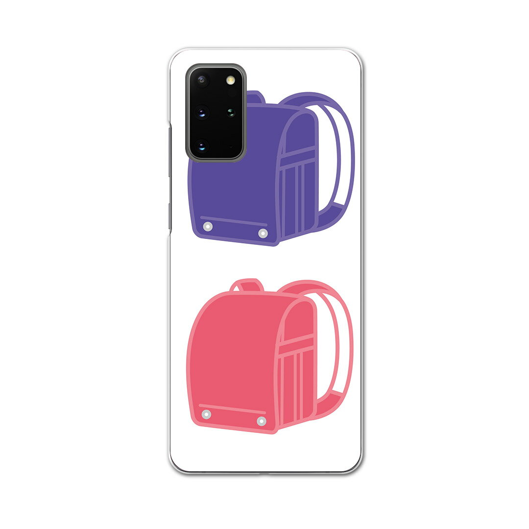 igcase Galaxy S20+ 5G SC-52A 専用ハードケース sc52a docomo ドコモ スマホカバー カバー ケース pc ハードケース 015342 ランドセル 入学式 カラフル