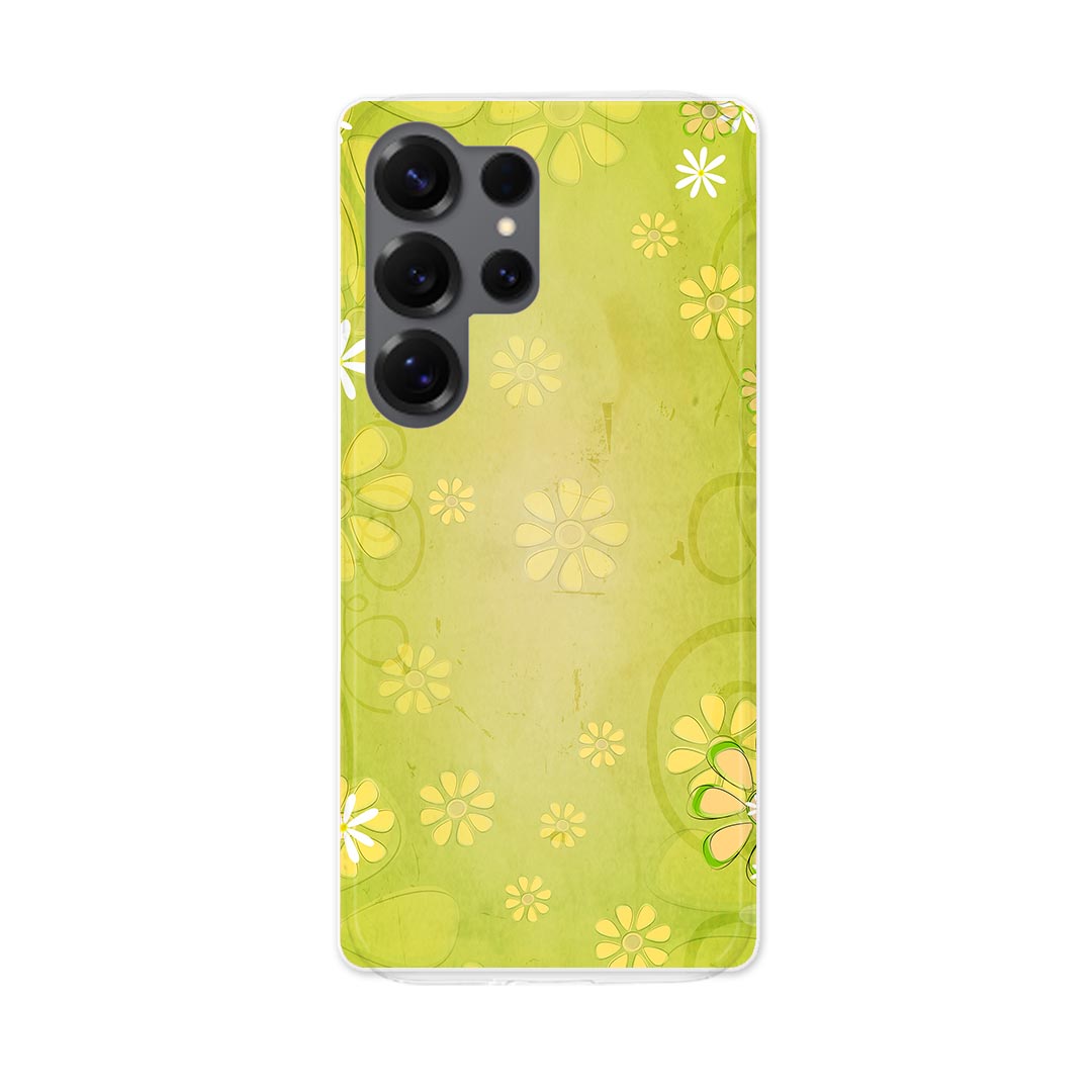 乐天商城 - Galaxy S25 Ultra 用 スマホカバー SC-52F / SCG32 共通対応 sc52f ケース カバー ハードケース 001636 花　花柄