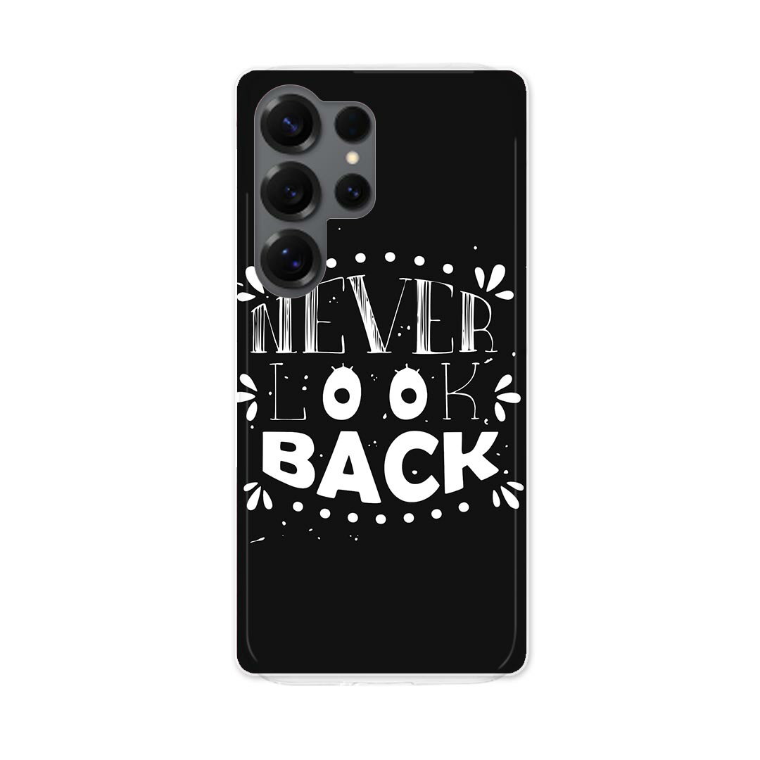 乐天商城 - Galaxy S25 Ultra 用 スマホカバー SC-52F / SCG32 共通対応 sc52f ケース カバー ハードケース 012773 英語　文字　モノトーン