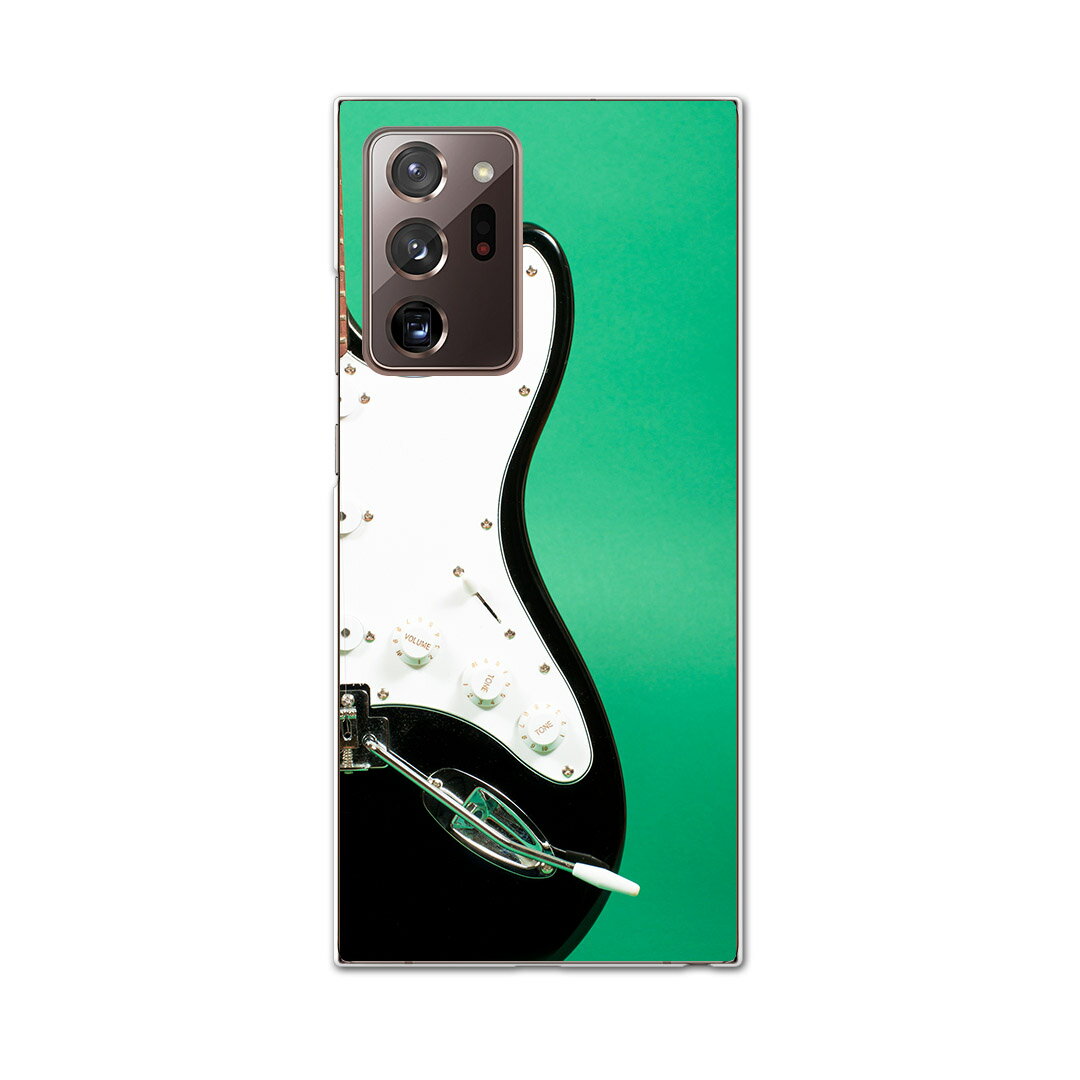 igcase Galaxy Note20 Ultra 5G SC-53A 専用ハードケース sc53a docomo ドコモ スマホカバー カバー ケース pc ハードケース 002546 クール ギター　音楽