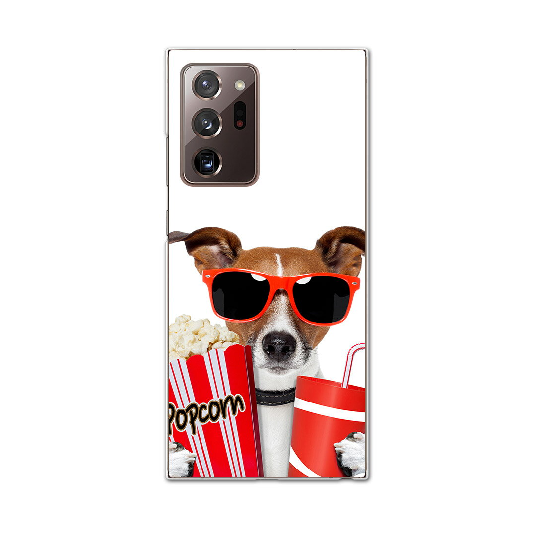 igcase Galaxy Note20 Ultra 5G SCG06 専用ハードケース au スマホカバー カバー ケース pc ハードケース 002816 アニマル 犬　動物　写真