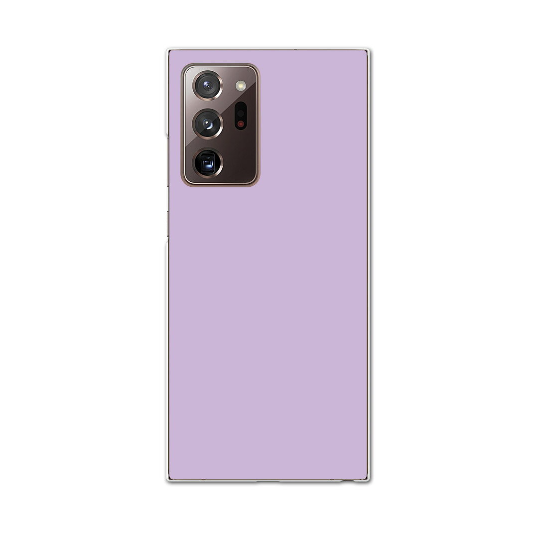 igcase Galaxy Note20 Ultra 5G SCG06 専用ハードケース au スマホカバー カバー ケース pc ハードケース 009022 その他 シンプル　無地　紫