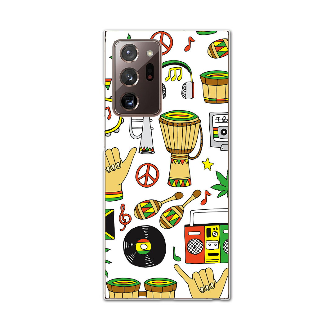 igcase Galaxy Note20 Ultra 5G SCG06 専用ハードケース au スマホカバー カバー ケース pc ハードケース 010915 レゲエ　音楽　ミュージック