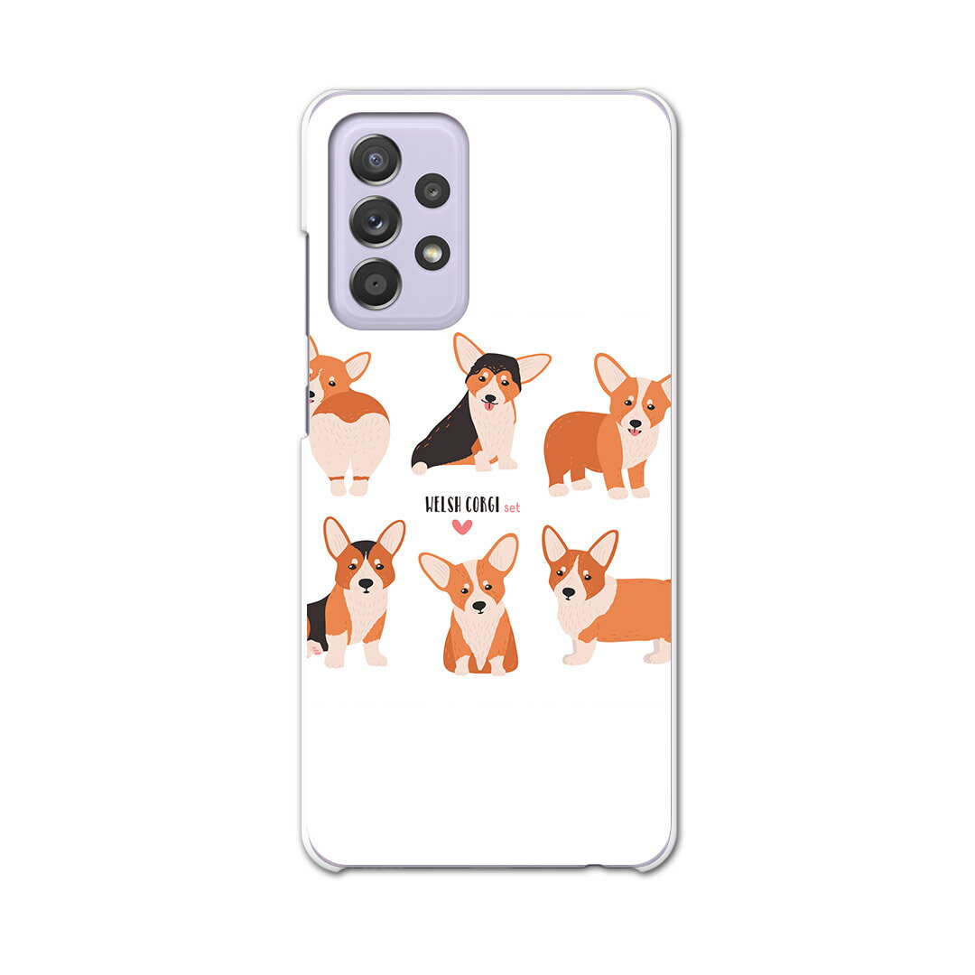 樂天商城 - sc53b Galaxy A52 5G SC-53B ギャラクシー サムスン スマホ カバー ケース スマホケース スマホカバー PC ハードケース 016231 犬　コーギー