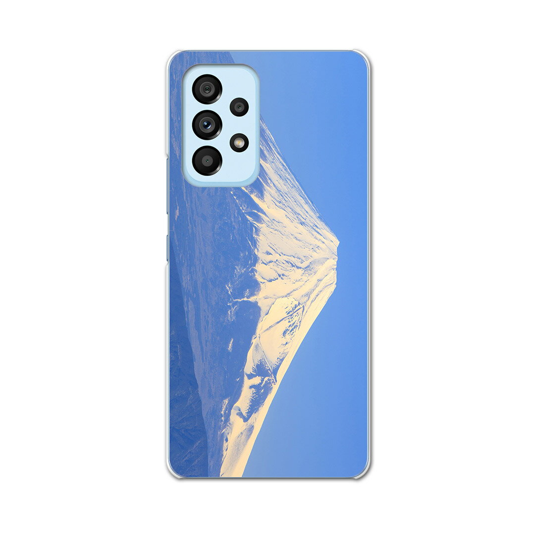 Galaxy A53 専用ハードケース SC-53C / SCG15 共通対応 sc53c igcase スマホカバー カバー ケース pc ハードケース 009599 富士山 風景 景色 写真