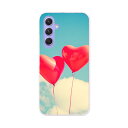 Galaxy A54 5G ギャラクシー SC-53D SCG21 専用 ケース 共通対応 sc53d igcase スマホカバー カバー ケース pc ハードケース 030570 ハート バルーン 空