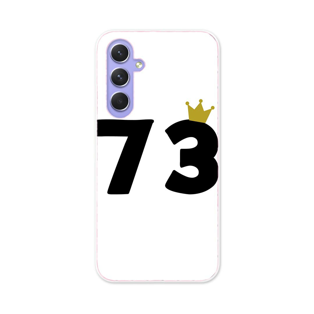 Galaxy A54 5G ギャラクシー SC-53D SCG21 専用 ケース 共通対応 sc53d igcase スマホカバー カバー ケース pc ハードケース 032004 数字 誕生日 記念日 73 歳