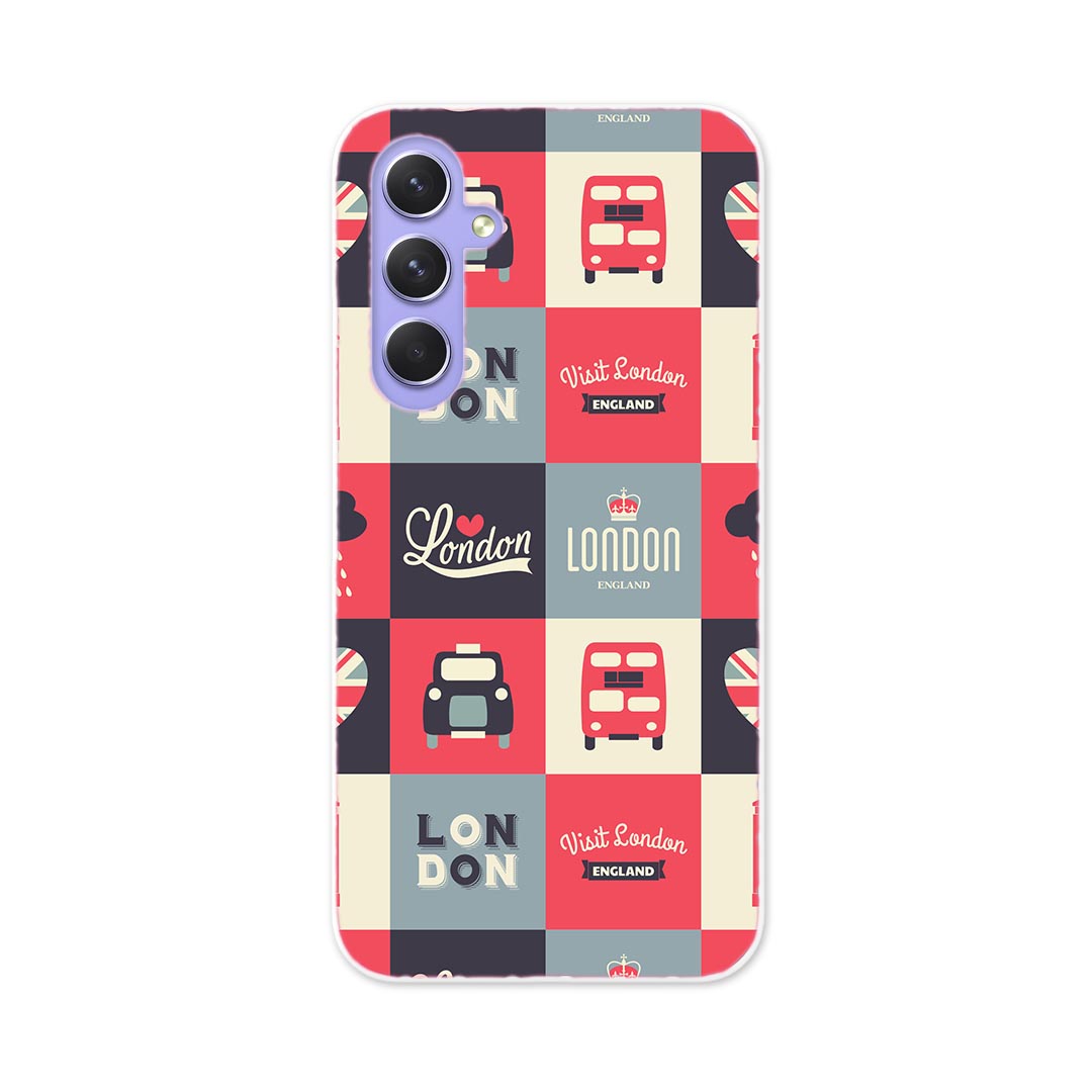 乐天商城 - Galaxy A54 5G ギャラクシー SC-53D SCG21 専用 ケース 共通対応 sc53d igcase スマホカバー カバー ケース pc ハードケース 010432 イギリス　国旗　ハート