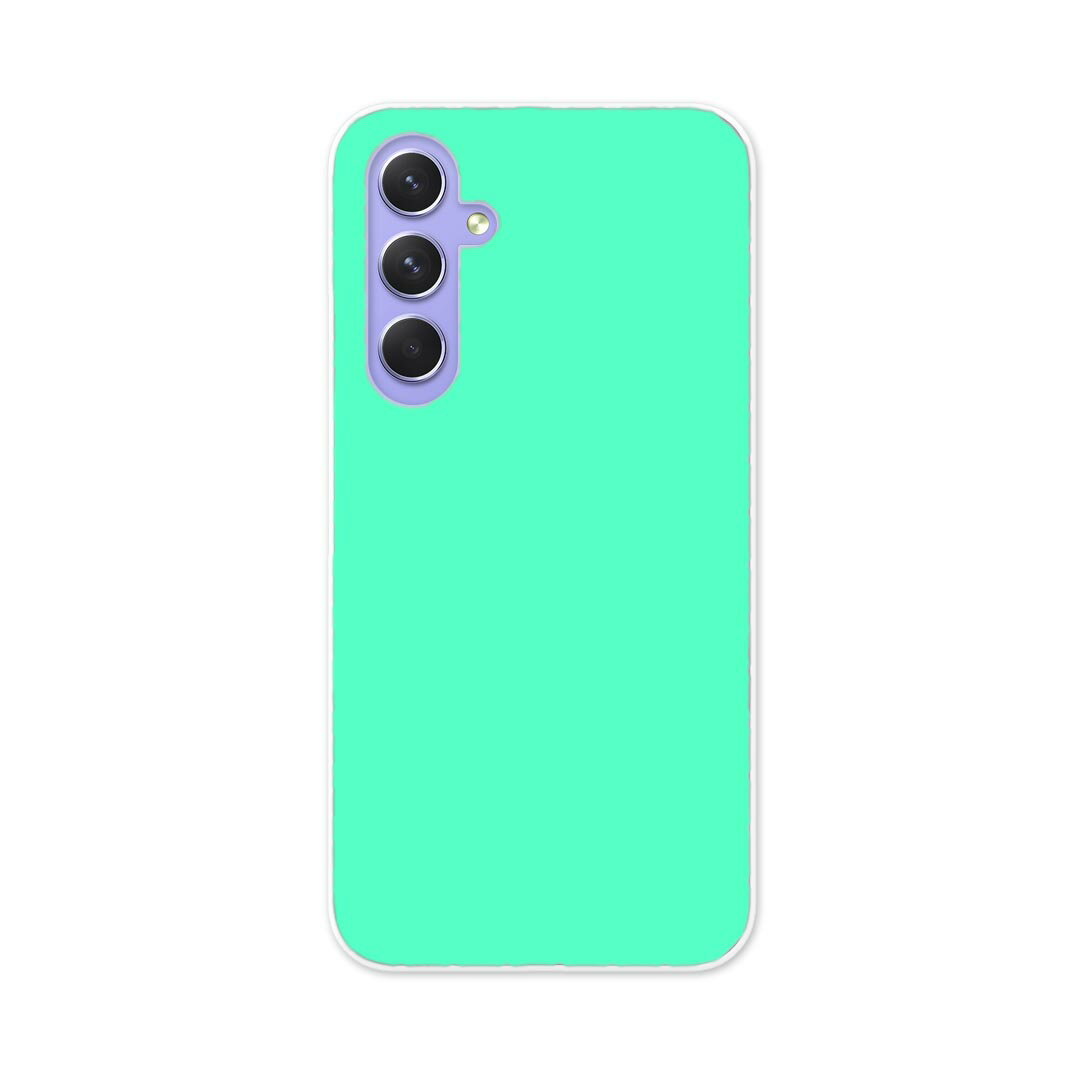 Rakuten - Galaxy A54 5G ギャラクシー SC-53D SCG21 専用 ケース 共通対応 sc53d igcase スマホカバー カバー ケース pc ハードケース 012243 緑　単色　シンプル