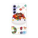 Galaxy A54 5G ギャラクシー SC-53D SCG21 専用 ケース 共通対応 sc53d igcase スマホカバー カバー ケース pc ハードケース 015497 クリスマス ケーキ リース プレゼント