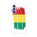 Galaxy A54 5G ギャラクシー SC-53D SCG21 専用 ケース 共通対応 sc53d igcase スマホカバー カバー ケース pc ハードケース 018463 国旗 guinea ギニア(2)