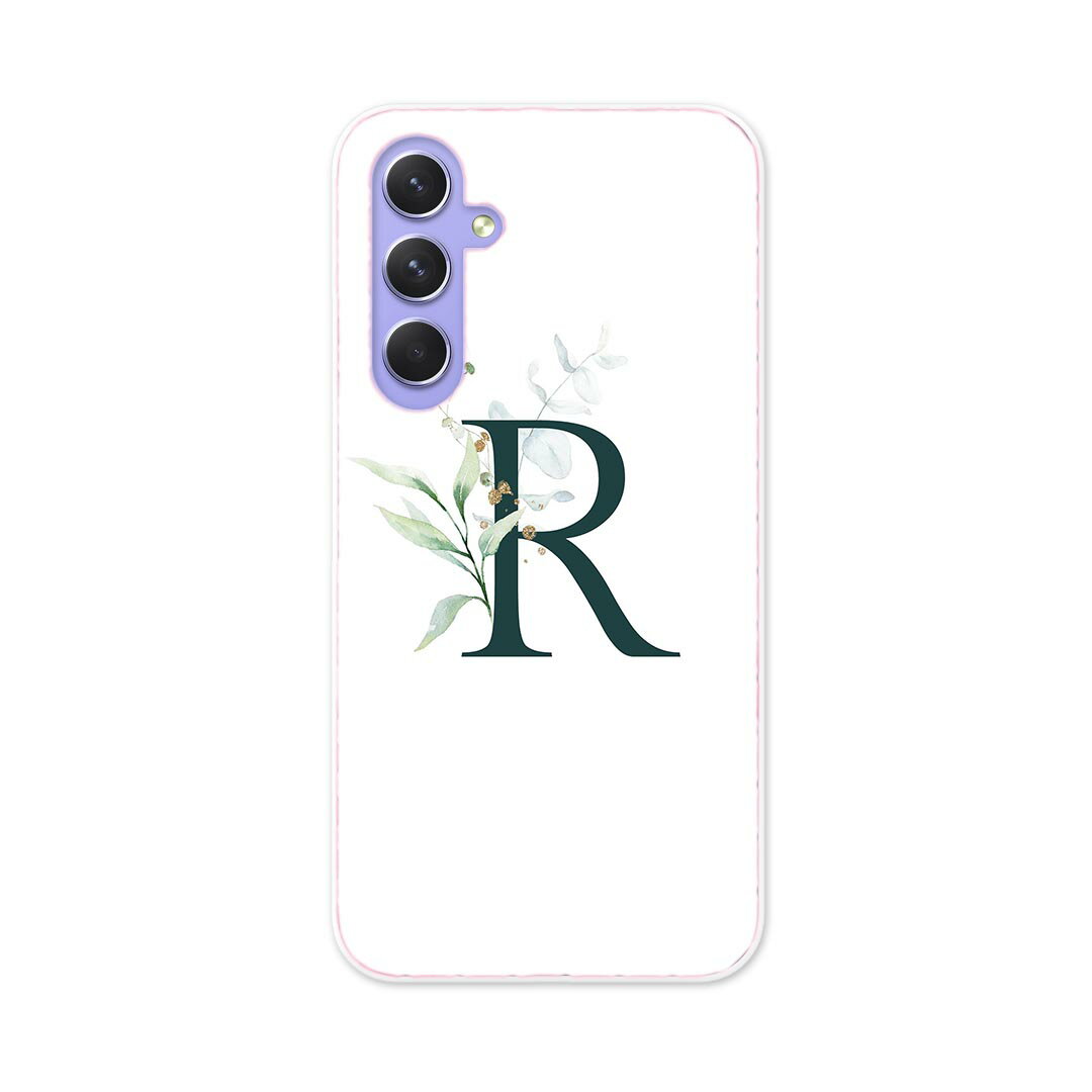 Galaxy A54 5G ギャラクシー SC-53D SCG21 専用 ケース 共通対応 sc53d igcase スマホカバー カバー ケース pc ハードケース 019396 フォント 文字 r アルファベット