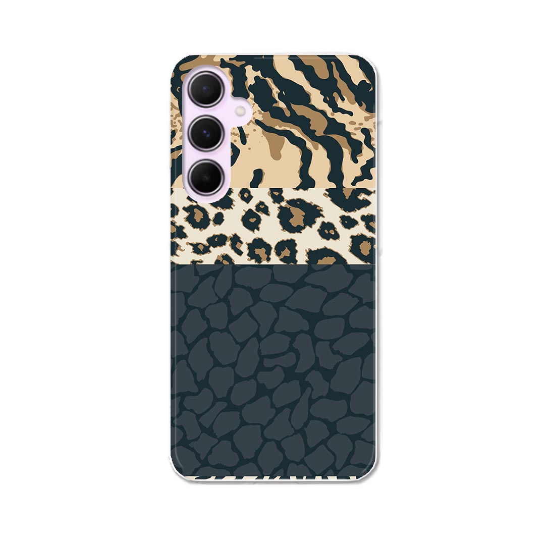 Galaxy A55 5G 用 ハードケース SC-53E / SCG27 共通対応 ケース カバー ハードケース 007064 柄 動物 模様