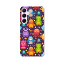 Galaxy A55 5G 用 ハードケース SC-53E / SCG27 共通対応 ケース カバー ハードケース 008664 モンスター カラフル キャラクター(2)