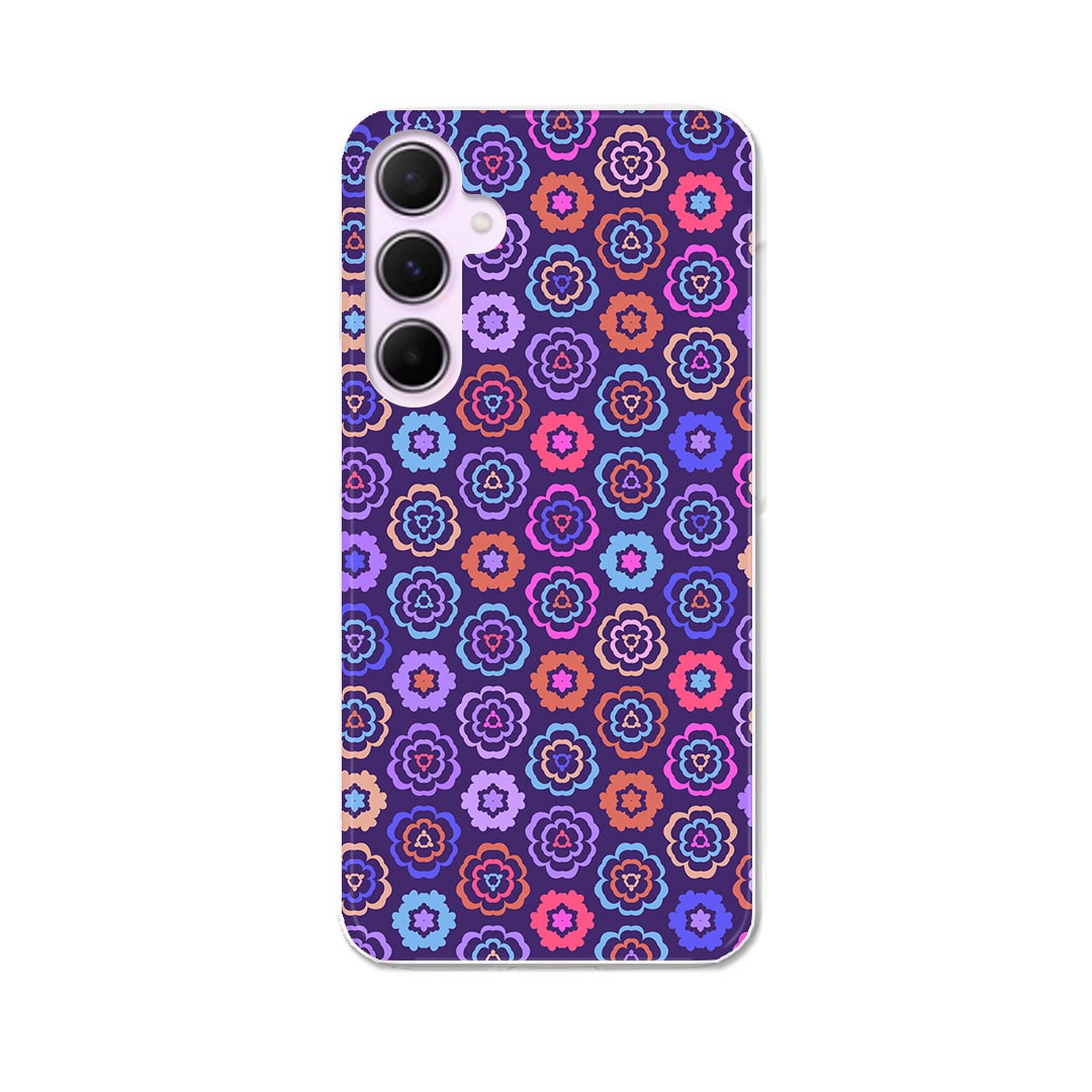 Rakuten - Galaxy A55 5G 用 ハードケース SC-53E / SCG27 共通対応 ケース カバー ハードケース 010322 　アジアン　青